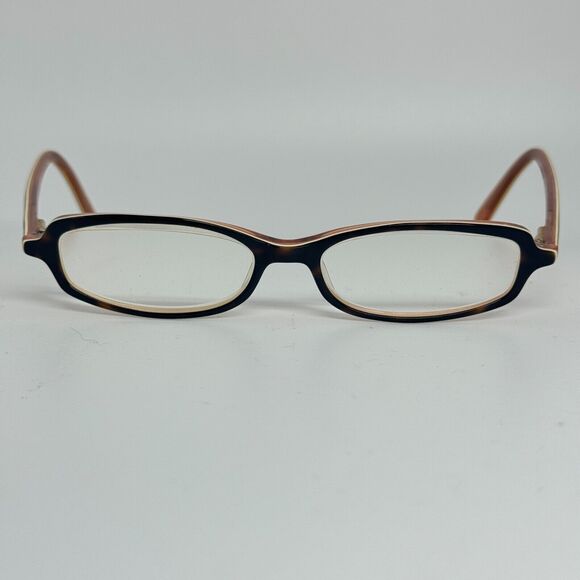 BANANA REPUBLIC “ISABEL” Eyeglasses Frame 48-16-135 Black/Orange H14532 - Picture 2 of 8